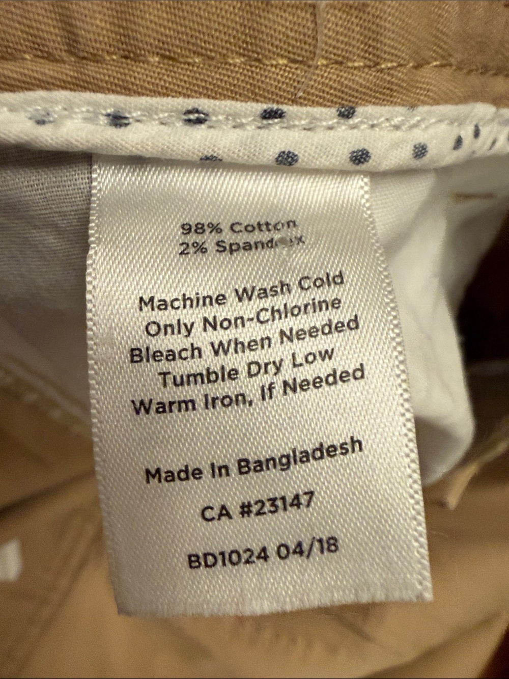 Talbots Girlfriend Chino - Picture 9 of 10